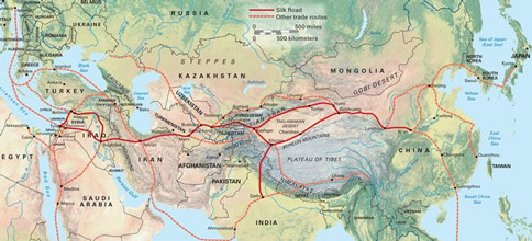 The old New Silk Road